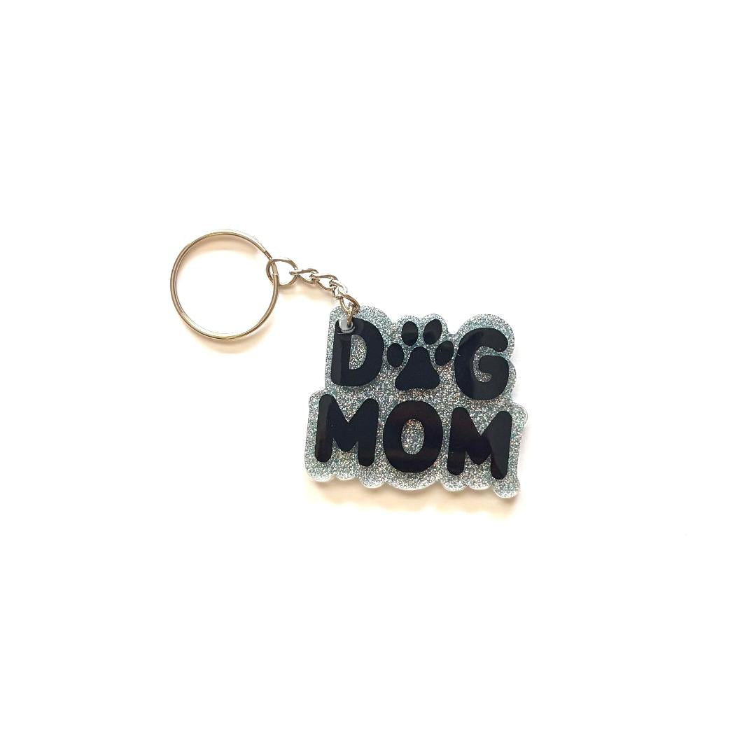 Dog Mom Keychain