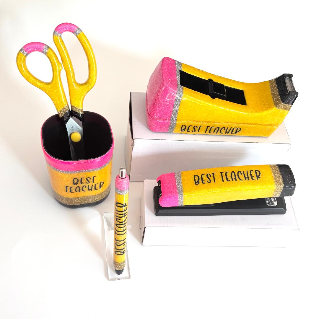 'Pencil' Best Teacher Set