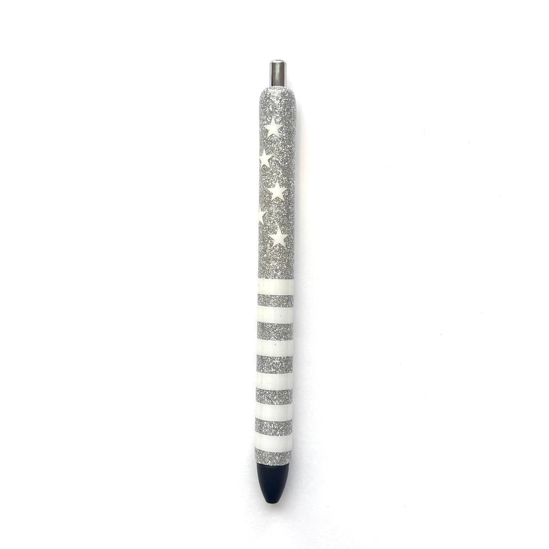 White Stripe Appreciation Pen