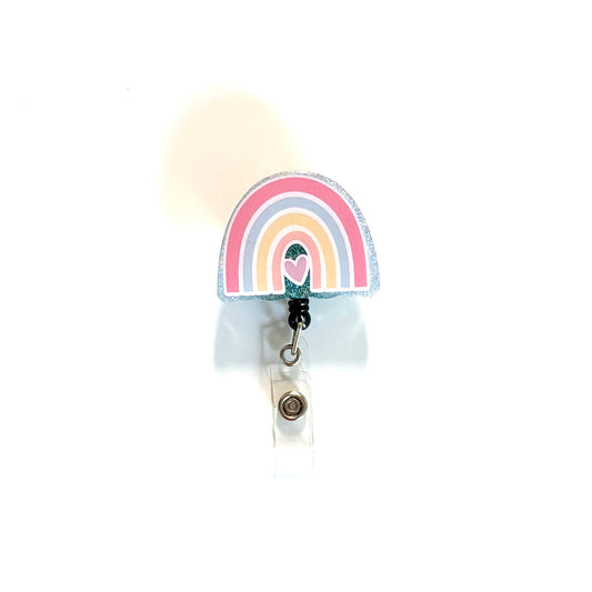 Boho Rainbow Badge Reel