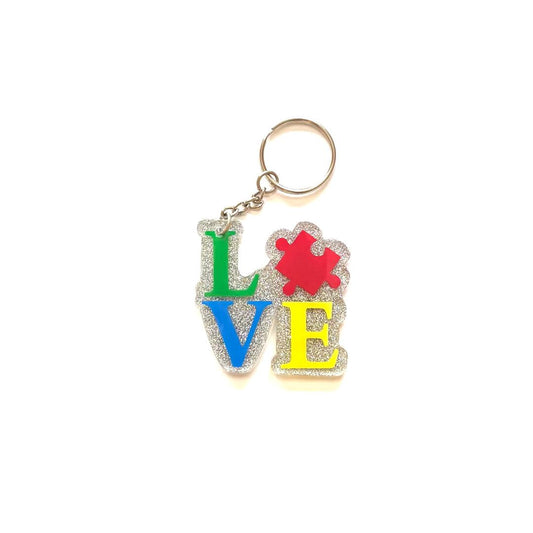 Autism Love Keychain