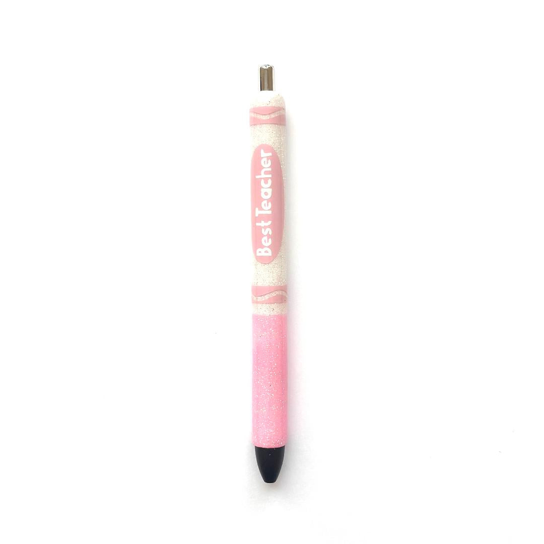 Best Teacher Marker Pink Pen