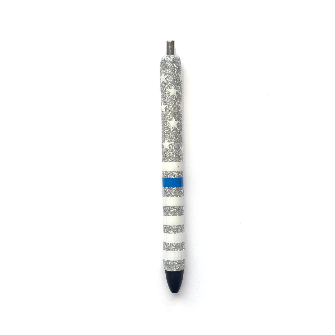 Blue Stripe Appreciation Pen