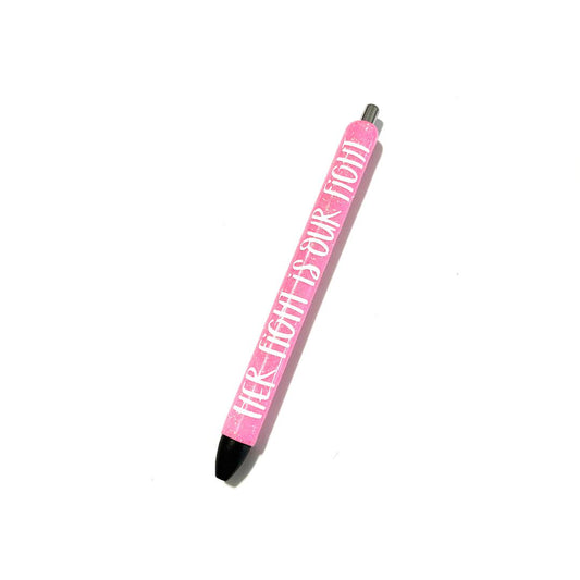 Breast Cancer Quote Pen