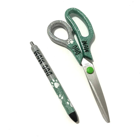 Dog Mom Scissors & Pen