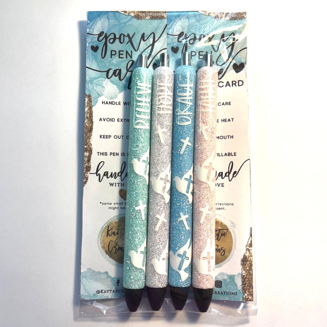 Dove & Cross Pen Set (4)