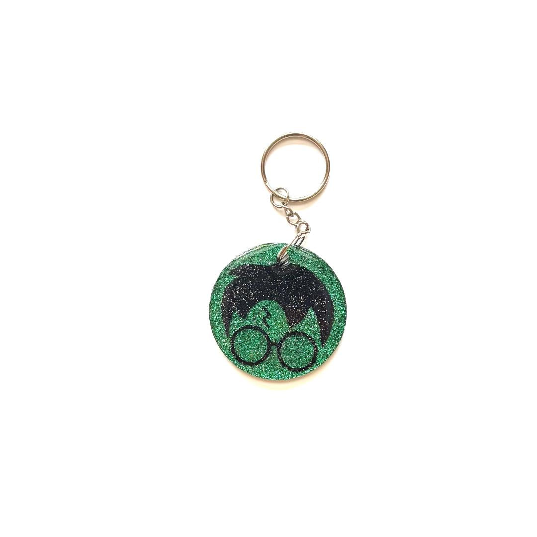 Wizard Green Keychain
